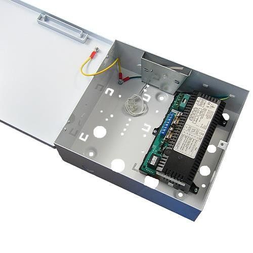 Elmdene G13802BM-A Switch Mode Power Supply Unit with Battery Monitoring, 12V DC 2A, H200xW230xD80mm