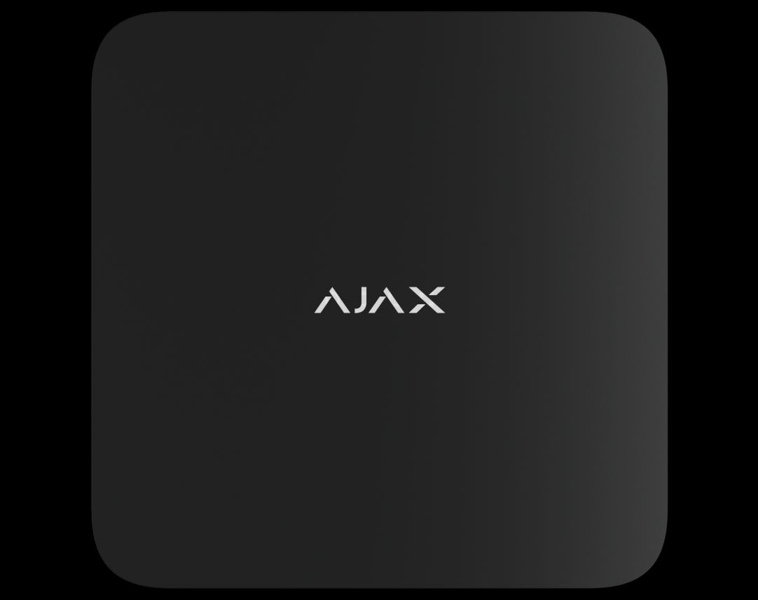 Ajax 164083.363.BL1 Superior ReX G3 Jeweller Wireless Radio Signal Range Extender, Suports Photo Verification and Ethernet Connection, Black