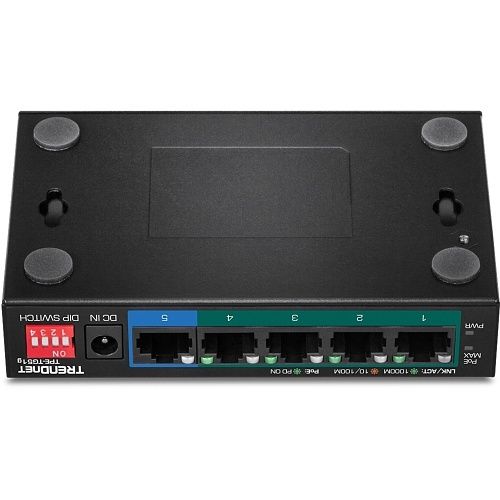 TRENDnet TPE-TG51g 5-Port Gigabit PoE+ Switch