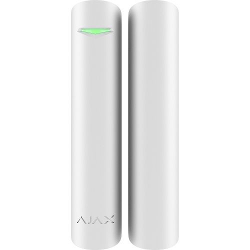 Ajax 133198.21.WH1 Superior DoorProtect Plus Jeweller Wireless Reed-Switch Opening Detector with Shock and Tilt Sensors, White, (Replaces 67735.21.WH1)