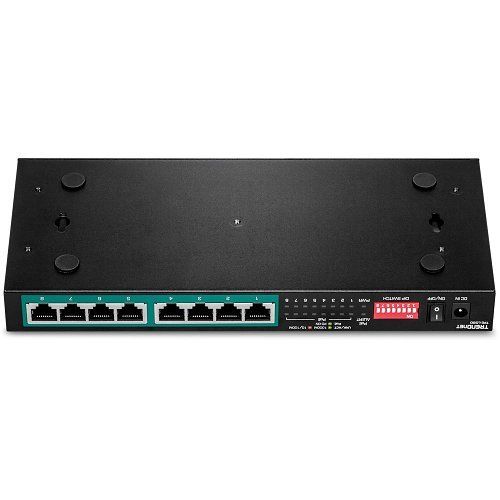 TRENDnet TPE-LG80 8-Port Gigabit Long Range PoE+ Switch, Signal Up to 200m. 65W
