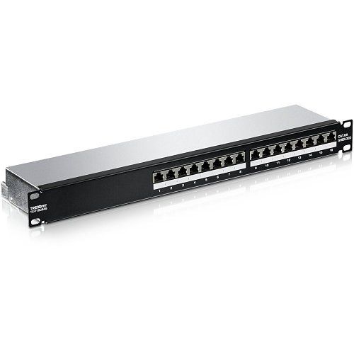 TRENDnet TC-P16C6AS 16-Port CAT6A Shielded 1U Patch Panel
