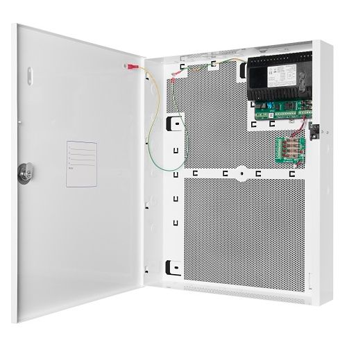 Elmdene ACCESS-PSU2-8A Switch Mode Power Supply Unit, 13.8V DC, 8A with Battery Monitoring, H500xW400xD80mm