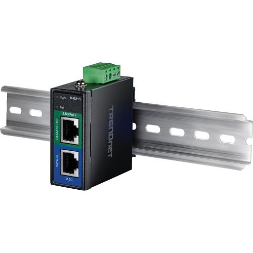 TRENDnet TI-IG215 Industrial 2.5G PoE+ Injector, 30W PoE