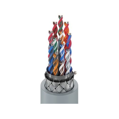 Belden 8112 0601000 24/12.5 Stranded TC RS-232/422 Low Cap Cable, CMG, 305m Reel, Chrome