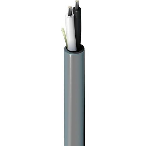 Belden 6100UE 877Z1000 14/2 Security and Commercial Audio Cable, Plenum, Flamarrest Jacket, CL2P, 305m (1000') Reel, Natural