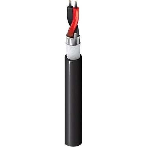 Belden 5340U1 0101000 18/1-Pair Stranded Shielded Copper Cable, PVC Jacket, 305m, Black