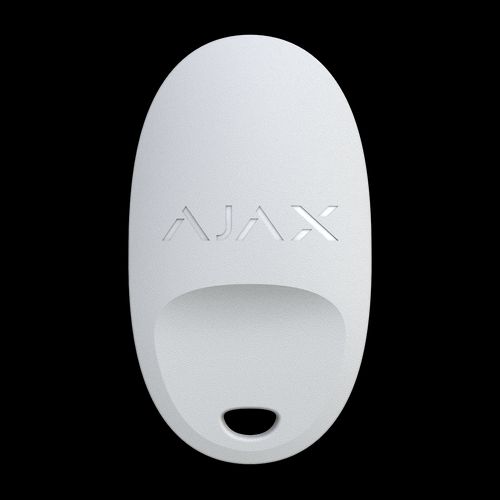 Ajax 38166.04.WH1 Ajax SpaceControl Jeweller Key Fob for Controlling Security Modes, White
