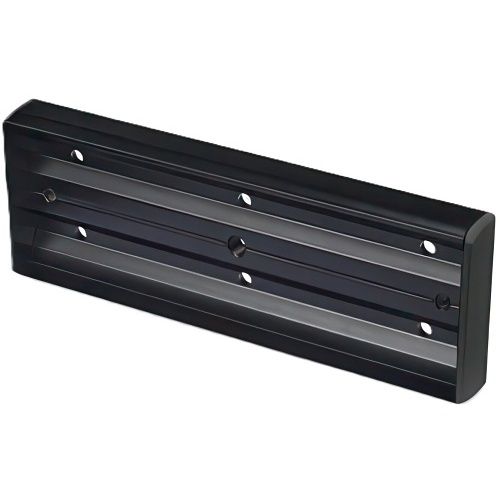 STP STEALTH520 Standard Armature Housing for Maglocks, Surface Mount, Fire Rated, Stealth Black Finish