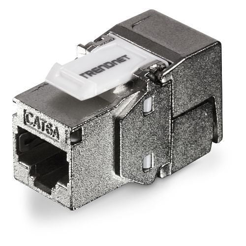 TRENDnet TC-K06C6A Shielded Cat6A Keystone Jack, 6-Pack