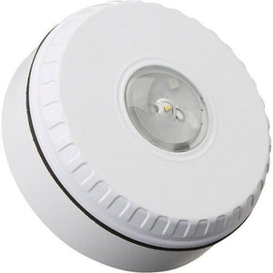 Eaton 812022FULL-0123X Fulleon Solista LX Ceiling LED Beacon, Shallow Base, (I SOL-LX-C/RF/W1/S E35), Red Flash, White Housing and Base
