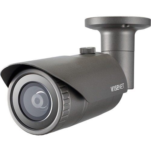Hanwha QNO-7022R Q Series, WDR IP66 4MP 4mm Fixed Lens, IR 25M IP Bullet Camera, Grey
