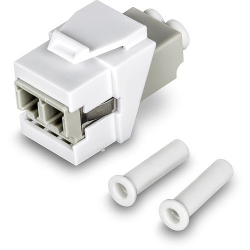 TRENDnet TC-K05LC LC Duplex Fiber Optic Keystone Coupler Jacks, 5-Pack