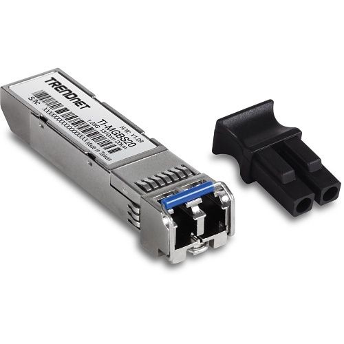 TRENDnet TI-MGBS20 1000Base-LX Industrial SFP Single Mode LC Module, 20km