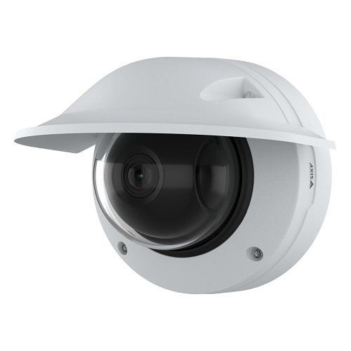 AXIS Q3628-VE Q36 Series, 8MP Zipstream IP Dome Camera, 6.2-12.9mm Varifocal Lens, IP66, White