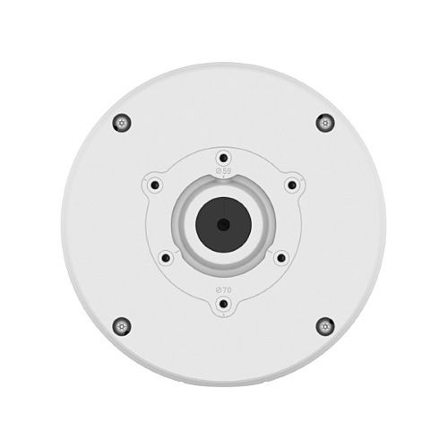 Hanwha SBO-140WW Back Box for QNO-C8083R/C9083R, ANO-L6012R/22R/82R and ANO-L7012R/22R/82R, Aluminum, White