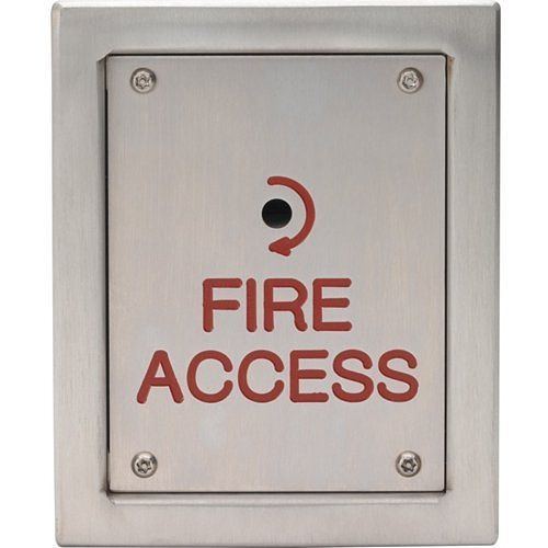 3E 3E0691-1 Fireman Switch, Surface Mount, Stainless Steel