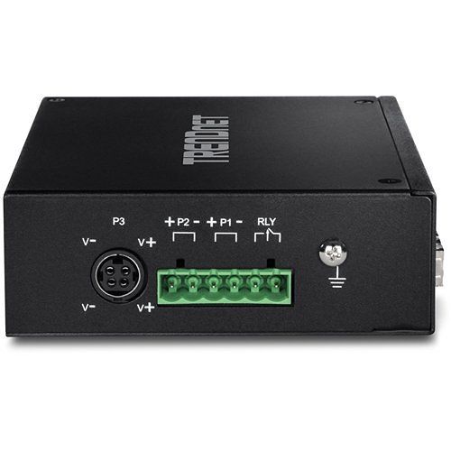 TRENDnet TI-PG62 6-Port Industrial Gigabit PoE  DIN-Rail Switch 100 - 240 V AC, 50/60 Hz, 2 A , 12Gbps