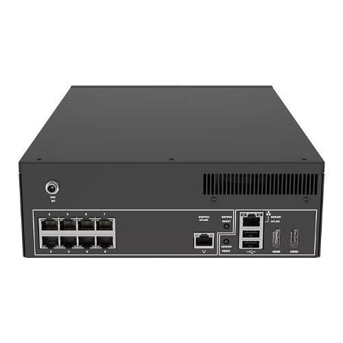 AXIS S2208 Mk II 4TB UK Camera Station with 8-Channel PoE Switch for High-Definition Surveillance, UK, 4TB