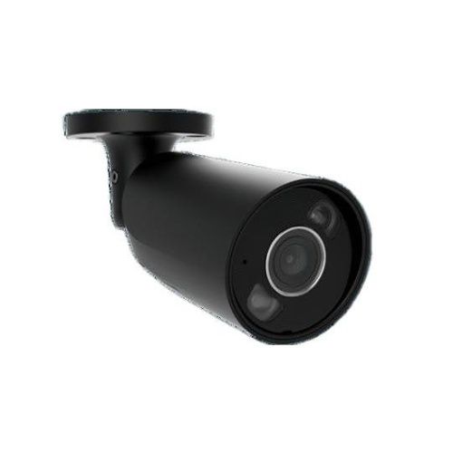 Ajax 126256.217.BL1 BulletCam HL 8MP Wired AI-Powered Security IP Camera, 110° Viewing Angle, 2.8mm Lens, Black