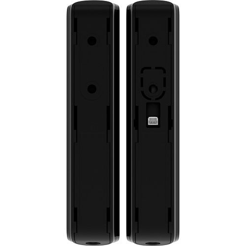 Ajax 133199.21.BL1 Superior DoorProtect Plus Jeweller Wireless Reed-Switch Opening Detector with Shock and Tilt Sensors, Black, (Replaces 67736.21.BL1)