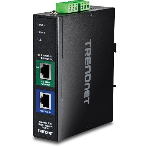 TRENDnet TI-IG319 Industrial 10G PoE++ Injector, 120W PoE