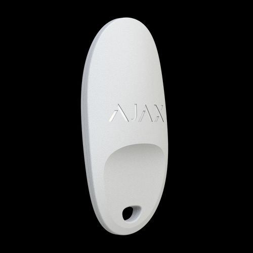 Ajax 38166.04.WH1 Ajax SpaceControl Jeweller Key Fob for Controlling Security Modes, White