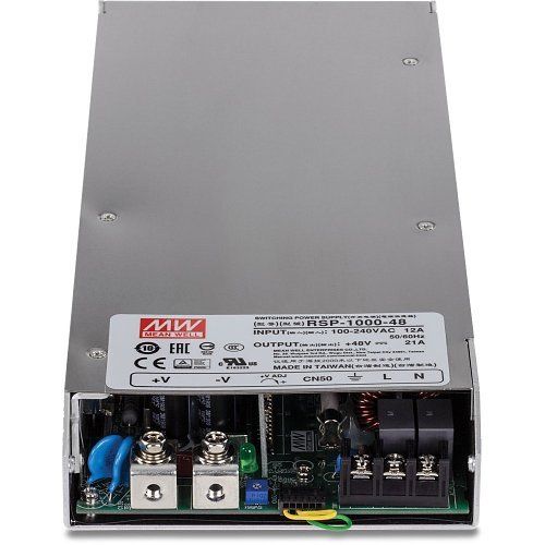 TRENDnet TI-RSP100048 1000W, 48V DC, 21A AC to DC Industrial Power Supply with PFC Function