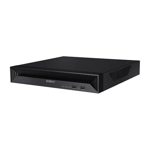 Hanwha QRN-830S 8MP 8-Channel 80Mbps NVR with 8 PoE  Ports, HDD Not Included
