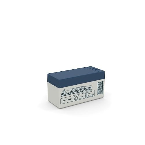 Power Sonic PS-1212 PS Series, 12V, 1.2Ah, Sealed Lead Acid Rechargeable Battery, 20-Hr Rate Capacity