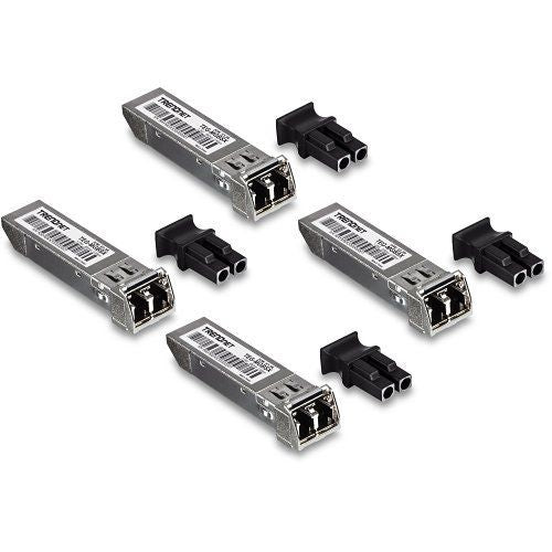 TRENDnet TEG-MGBSX/4 4-Pack SFP Multi-Mode LC Module, 550m