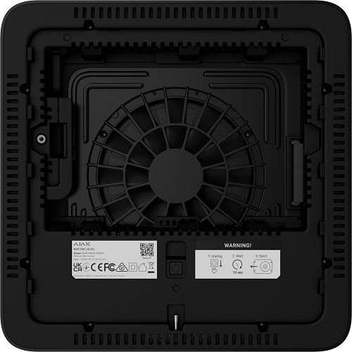 Ajax 151370.122.BL1 NVR HAC 8-Channel, 8EU, Plug Type G, Black