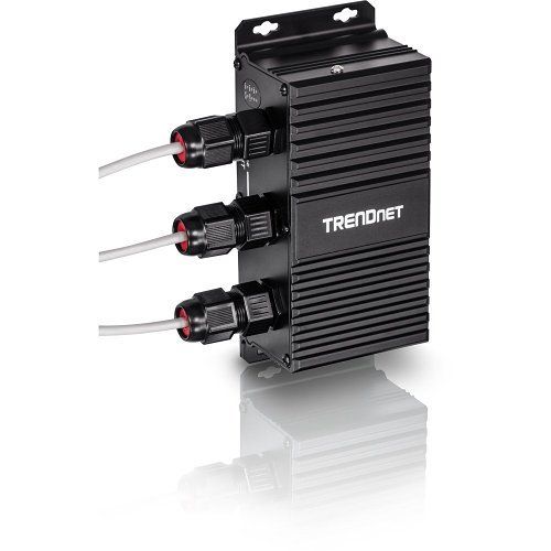 TRENDnet TI-EU120 2-Port Industrial Outdoor Gigabit UPoE Extender