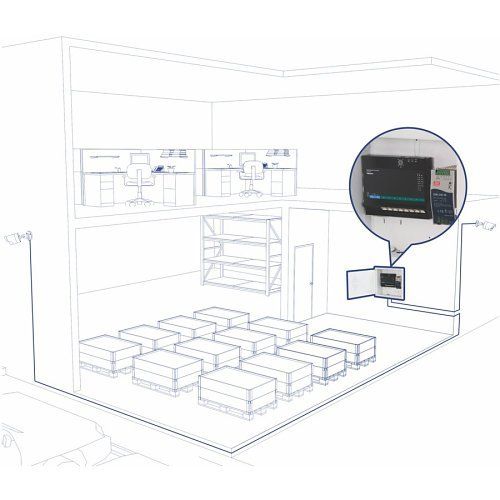 TRENDnet TI-PG102F 10-Port Industrial Gigabit PoE+ Wall-Mount Front Access Switch