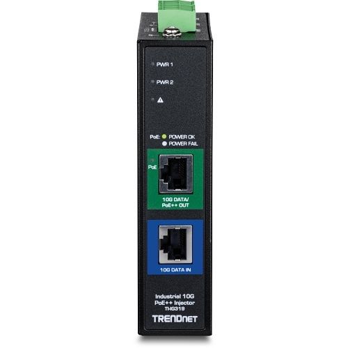 TRENDnet TI-IG319 Industrial 10G PoE++ Injector, 120W PoE