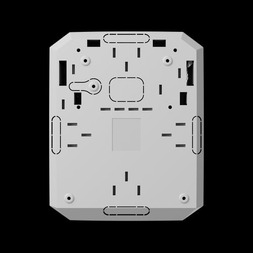 Ajax 149624.263.WH1 Hub BP Jeweller Wireless Battery-Powered Control Panel, Dual SIM, Matte White