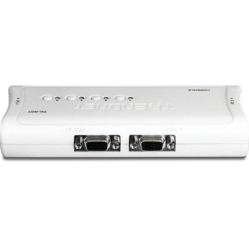 TRENDnet TK-407K 4-Port USB KVM Switch Kit