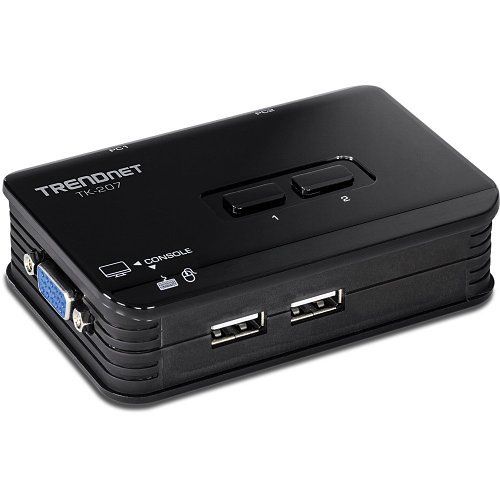 TRENDnet TK-207K 2-Port USB KVM Switch