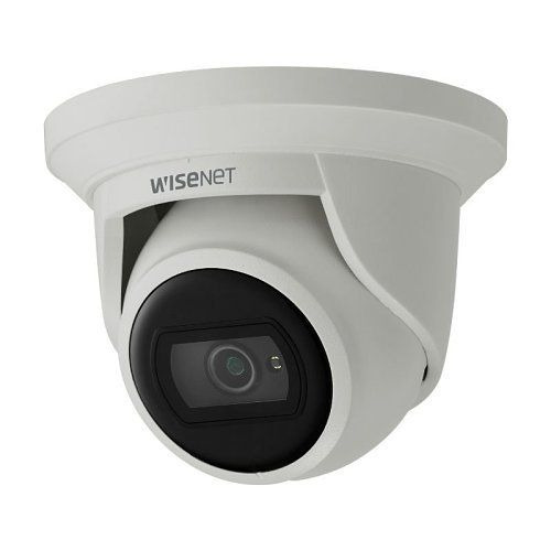 Hanwha ANE-L7012R 4MP Super-Compact IR Flateye Camera, 3mm Fixed Lens, 20m IR, IP67 IK10, White