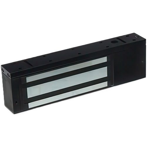 STP STEALTH20DS Standard Monitored With Door Status Maglock, Dual Voltage, Fail-Safe, Black
