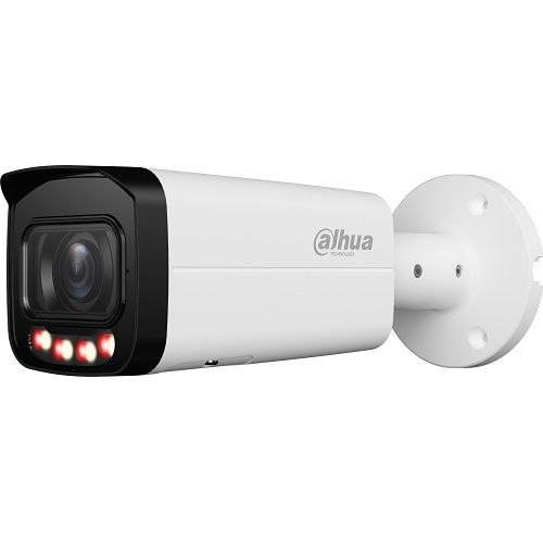 Dahua DH-IPC-HFW3849TP-ZAS-IL-27135 WizSense IP 4K 8MP Smart Dual Light Bullet Camera, 2.7-13.5mm Varifocal Lens