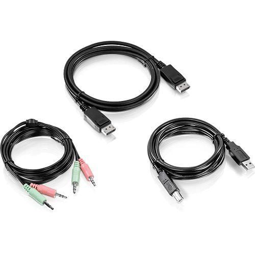 TRENDnet TK-CP06 6' DisplayPort, USB, and Audio KVM Cable Kit
