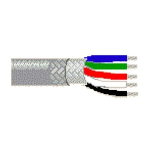Belden 8405 0601000 20-5 Stranded TC Shielded Microphone Cable, 305m Reel, Chrome