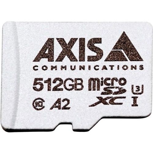 AXIS 02365-001 Surveillance microSDXC Card, 512GB