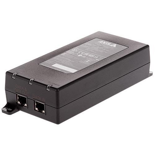 AXIS 90W Midspan AC-DC, Plug-and-Play, Compatible with AXIS PoE Devices, 90W, (Replaces T8125)