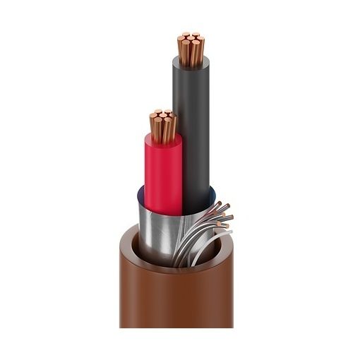 Belden 5500FE 010U1000 22-2 Stranded BC Riser Security and Audio Cable, CMR, CMG, 1000' UnReel, Black