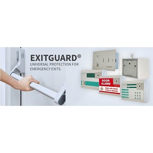 Hoyles EX204 Exitguard Series Door Alarm with Integral Keypad Control, Battery Powered