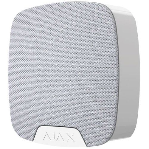 Ajax 176851.391.WH1 HomeSiren Plus Jeweller Wireless Siren, White