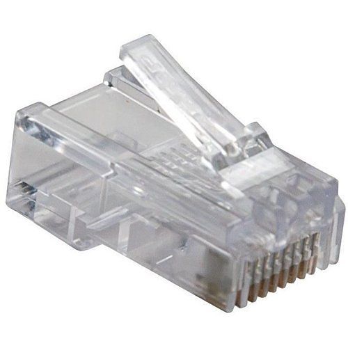 Connectix 006-003-001-20 CAT5e Crimp Plug, UTP RJ45, Single