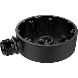 Hikvision DS-1280ZJ-DM46 Junction Box for Dome Cameras, Indoor and Outdoor, Load Capacity 4.5kg, Black